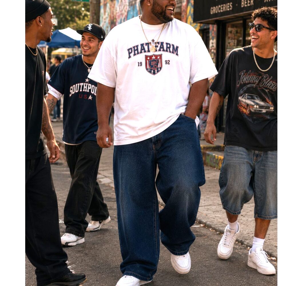 Phat Farm Baggy Jeans Mens 44 Street wear, Vintage, Y2K
